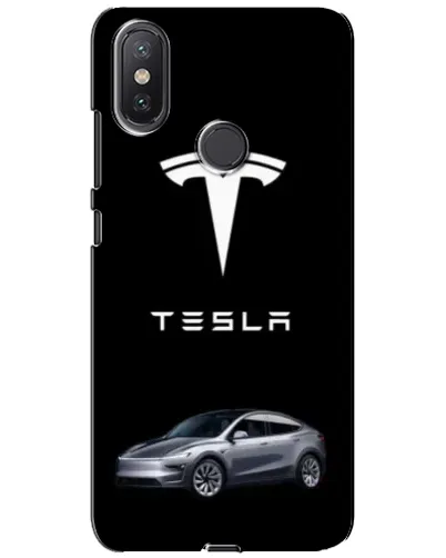 Чехол для Xiaomi Mi A2 Lite с картинкой «Tesla Model Y» Чехол для Xiaomi Mi A2 Lite с картинкой «Tesla Model Y»