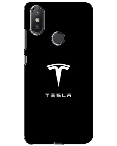 Чехол для Xiaomi Mi A2 Lite с картинкой «Tesla White Logo» Чехол для Xiaomi Mi A2 Lite с картинкой «Tesla White Logo»