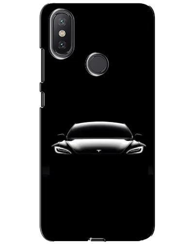 Чехол для Xiaomi Mi A2 Lite с картинкой «Фары Tesla Night» Чехол для Xiaomi Mi A2 Lite с картинкой «Фары Tesla Night»