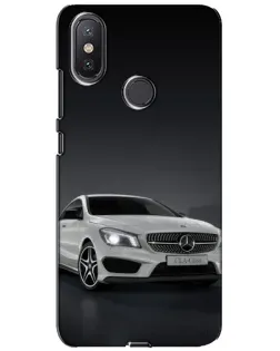 Чохол для Xiaomi Mi A2 Lite з картинкою «Mercedes AMG GT Silver»