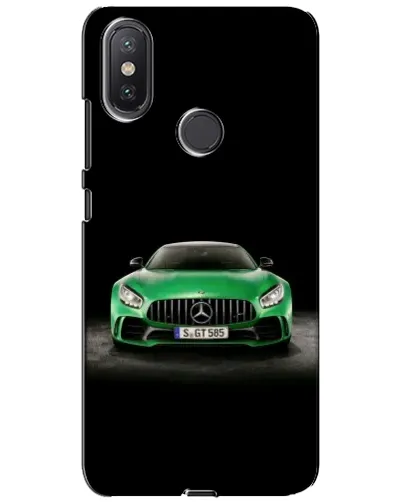 Чохол для Xiaomi Mi A2 Lite з картинкою «Mercedes — неоновий лого» Чохол для Xiaomi Mi A2 Lite з картинкою «Mercedes — неоновий лого»