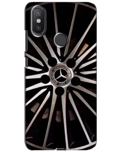 Чехол для Xiaomi Mi A2 Lite с картинкой «Диск Mercedes»