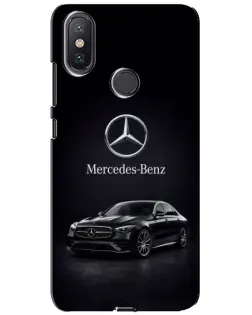 Чохол для Xiaomi Mi A2 Lite з картинкою «Mercedes — решітка радіатора»