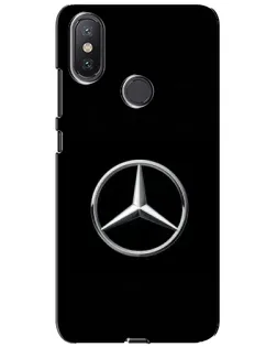 Чохол для Xiaomi Mi A2 Lite з картинкою «Mercedes класичний лого»