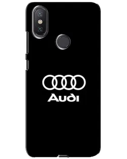 Чохол для Xiaomi Mi A2 Lite з картинкою «Класичне лого Audi»