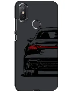 Чохол для Xiaomi Mi A2 Lite з картинкою «Задня частина Audi — арт»