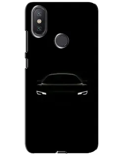 Чохол для Xiaomi Mi A2 Lite з картинкою «Погляд Audi у темряві»