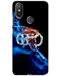 Чохол для Xiaomi Mi A2 Lite з картинкою «Енергія лого Audi»
