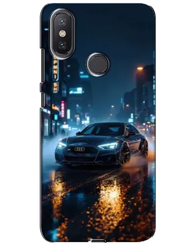 Чохол для Xiaomi Mi A2 Lite з картинкою «Нічне місто та Audi» Чохол для Xiaomi Mi A2 Lite з картинкою «Нічне місто та Audi»