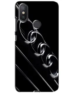 Чохол для Xiaomi Mi A2 Lite з картинкою «Audi — абстрактні кільця»