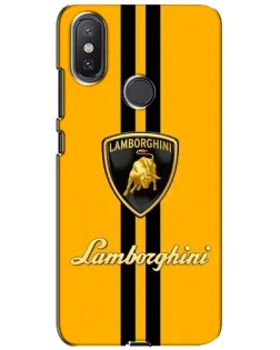 Чохол для Xiaomi Mi A2 Lite з картинкою «Lamborghini Stripe жовтий» Чохол для Xiaomi Mi A2 Lite з картинкою «Lamborghini Stripe жовтий»