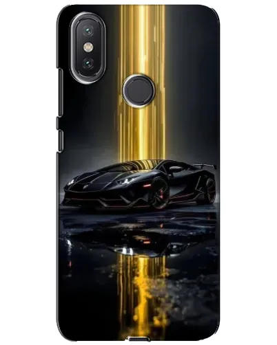 Чохол для Xiaomi Mi A2 Lite з картинкою «Нічний Lamborghini драйв» Чохол для Xiaomi Mi A2 Lite з картинкою «Нічний Lamborghini драйв»