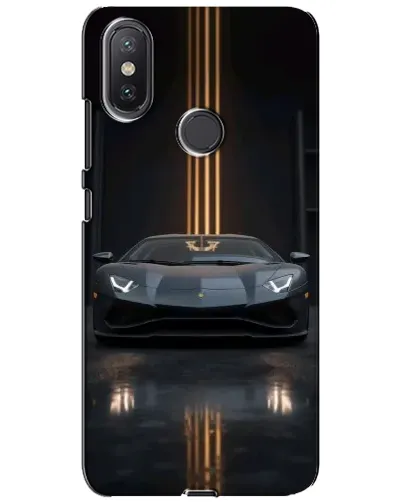 Чохол для Xiaomi Mi A2 Lite з картинкою «Lamborghini золоті лінії» Чохол для Xiaomi Mi A2 Lite з картинкою «Lamborghini золоті лінії»