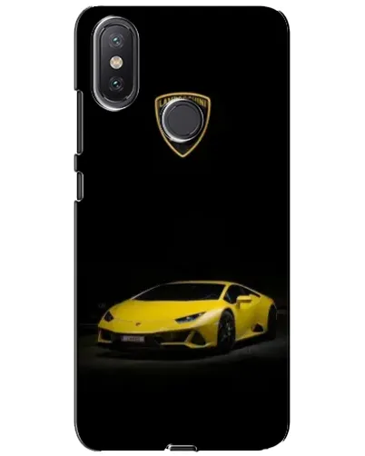 Чохол для Xiaomi Mi A2 Lite з картинкою «Lamborghini жовтий акцент» Чохол для Xiaomi Mi A2 Lite з картинкою «Lamborghini жовтий акцент»