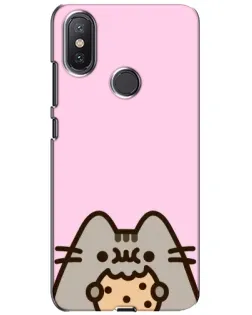 Чохол для Xiaomi Mi A2 Lite з картинкою «Pusheen та печиво» Чохол для Xiaomi Mi A2 Lite з картинкою «Pusheen та печиво»