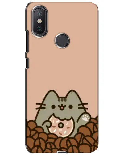 Чохол для Xiaomi Mi A2 Lite з картинкою «Кавовий Пушин»