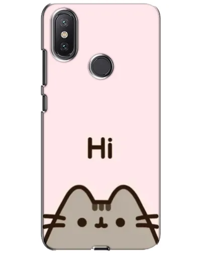 Чохол для Xiaomi Mi A2 Lite з картинкою «Пушин каже Hi»