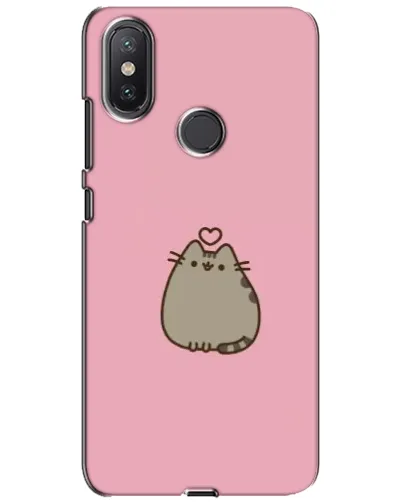 Чохол для Xiaomi Mi A2 Lite з картинкою «Pusheen серце»