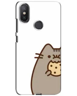 Чохол для Xiaomi Mi A2 Lite з картинкою «Пушин з печивом»