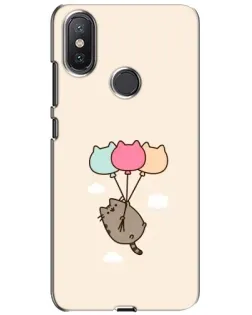 Чохол для Xiaomi Mi A2 Lite з картинкою «Пушин на кульках»
