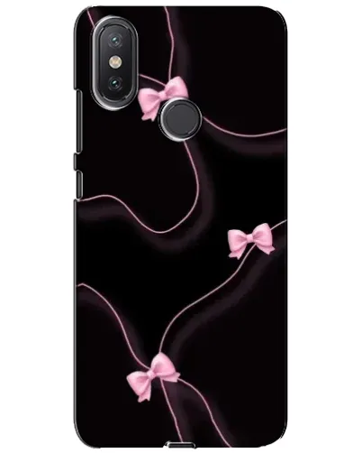 Чохол для Xiaomi Mi A2 Lite з картинкою «Рожеві стрічки»