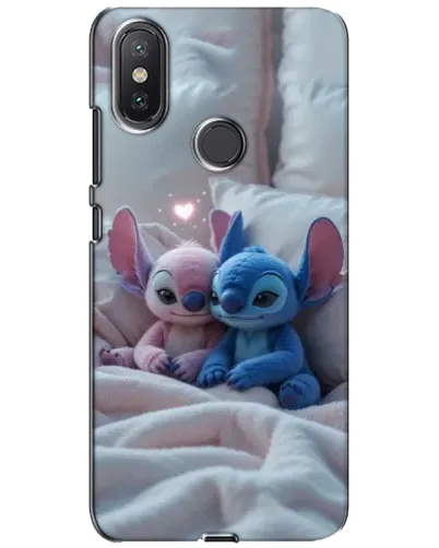Чохол для Xiaomi Mi A2 Lite з картинкою «Плюшеві Стіч Ангел»