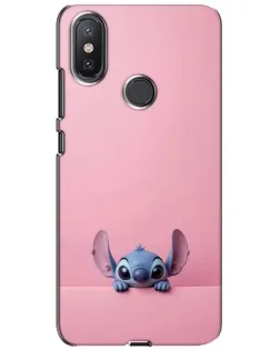 Чохол для Xiaomi Mi A2 Lite з картинкою «Stitch визирає»