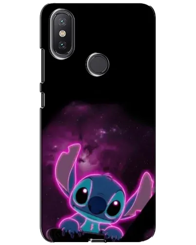 Чохол для Xiaomi Mi A2 Lite з картинкою «Неоновий Stitch»