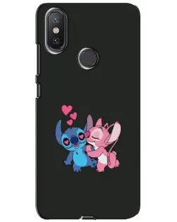 Чохол для Xiaomi Mi A2 Lite з картинкою «Анжел цілує Стіча»