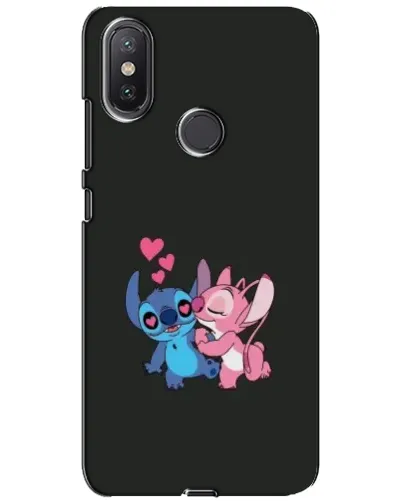 Чохол для Xiaomi Mi A2 Lite з картинкою «Анжел цілує Стіча»