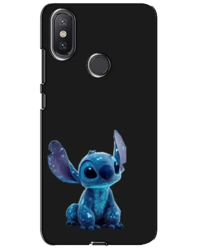 Чохол для Xiaomi Mi A2 Lite з картинкою «Стіч на чорному»