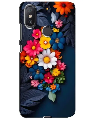 Чохол для Xiaomi Mi A2 Lite з картинкою «Квіткова феєрія»