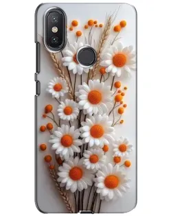 Чохол для Xiaomi Mi A2 Lite з картинкою «Білі сухоцвіти» Чохол для Xiaomi Mi A2 Lite з картинкою «Білі сухоцвіти»