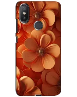 Чохол для Xiaomi Mi A2 Lite з картинкою «Помаранчева макро квітка» Чохол для Xiaomi Mi A2 Lite з картинкою «Помаранчева макро квітка»