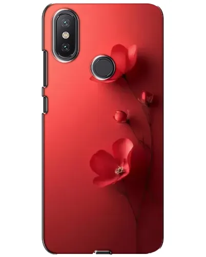 Чохол для Xiaomi Mi A2 Lite з картинкою «Макові суцвіття»
