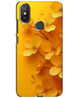 Чохол для Xiaomi Mi A2 Lite з картинкою «Золоті пелюстки» Чохол для Xiaomi Mi A2 Lite з картинкою «Золоті пелюстки»