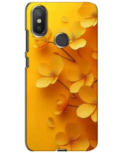 Чохол для Xiaomi Mi A2 Lite з картинкою «Золоті пелюстки»