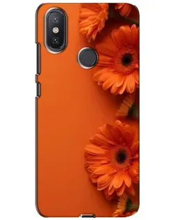 Чохол для Xiaomi Mi A2 Lite з картинкою «Помаранчеві гербери» Чохол для Xiaomi Mi A2 Lite з картинкою «Помаранчеві гербери»