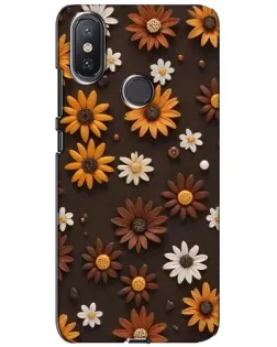 Чохол для Xiaomi Mi A2 Lite з картинкою «Візерунок з маленьких соняшників» Чохол для Xiaomi Mi A2 Lite з картинкою «Візерунок з маленьких соняшників»