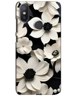 Чохол для Xiaomi Mi A2 Lite з картинкою «Об'ємні білі квіти» Чохол для Xiaomi Mi A2 Lite з картинкою «Об'ємні білі квіти»