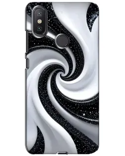 Чохол для Xiaomi Mi A2 Lite з картинкою «Чорно-біла спіраль» Чохол для Xiaomi Mi A2 Lite з картинкою «Чорно-біла спіраль»