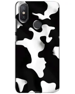 Чохол для Xiaomi Mi A2 Lite з картинкою «Чорно-біла пляма»