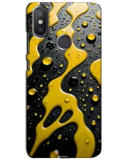Чохол для Xiaomi Mi A2 Lite з картинкою «Рідке жовте золото»