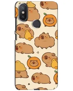 Чохол для Xiaomi Mi A2 Lite з картинкою «Капібари з апельсинами» Чохол для Xiaomi Mi A2 Lite з картинкою «Капібари з апельсинами»