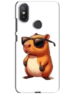 Чохол для Xiaomi Mi A2 Lite з картинкою «Капібара в окулярах» Чохол для Xiaomi Mi A2 Lite з картинкою «Капібара в окулярах»