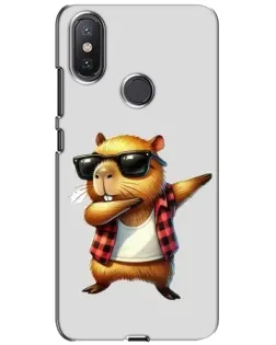 Чохол для Xiaomi Mi A2 Lite з картинкою «Капібара репер даб» Чохол для Xiaomi Mi A2 Lite з картинкою «Капібара репер даб»