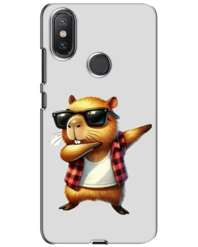 Чехол для Xiaomi Mi A2 Lite с картинкой «Капибара рэпер даб» Чехол для Xiaomi Mi A2 Lite с картинкой «Капибара рэпер даб»