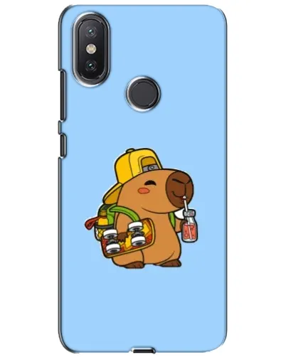 Чехол для Xiaomi Mi A2 Lite с картинкой «Капибара на скейте» Чехол для Xiaomi Mi A2 Lite с картинкой «Капибара на скейте»