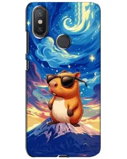 Чохол для Xiaomi Mi A2 Lite з картинкою «Капібара Ван Гога» Чохол для Xiaomi Mi A2 Lite з картинкою «Капібара Ван Гога»
