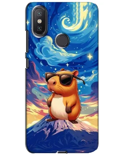 Чехол для Xiaomi Mi A2 Lite с картинкой «Капибара Ван Гога» Чехол для Xiaomi Mi A2 Lite с картинкой «Капибара Ван Гога»